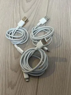 iPhone Lightningケーブル 1m×2本1.5m×1本