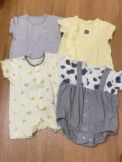 新生児ロンパース　男女兼用60センチ