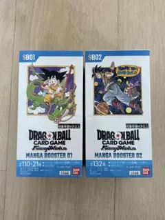 【テープ付き】フュージョンワールド　MANGA BOOSTER 01&02