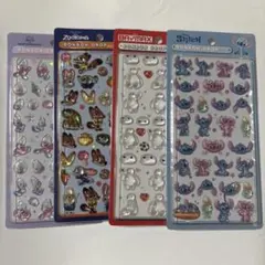 ボンボンドロップシール　ディズニー　 4枚セット