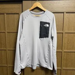 エクスペディションドライドットクルー　ノースフェイス　XL ティングレー