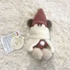 リルリンリン ぬいぐるみバッジ 赤色