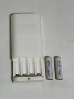 SANYO eneloop 急速充電器 NC-TGN01 電池2本付 動作確認済