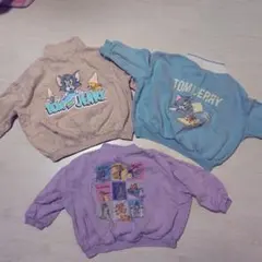 ✦トムとジェリー トレーナー 3点セット✦110cm