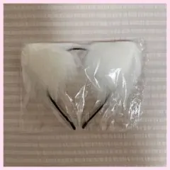 ホワイトファー カチューシャ