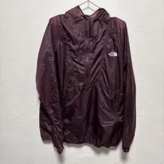 THE NORTH FACE XL ナイロンジャケット バーガンディ