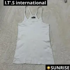I.T’.S international レディース タンクトップ ホワイトのサムネイル