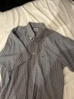 Lacoste チェック柄 半袖シャツ