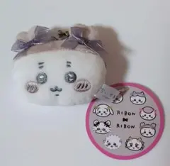 ちいかわ　がま口　コインケース　ミニがまぐち　リボン　古本屋　カニちゃん