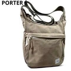 PORTER ポーター ビート ショルダーバッグ ベージュ 727-08973