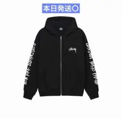❗️期間限定SALE❗️ステューシー ストック N.Y. ジップ フーディ 黒M