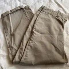 Dickies リラックスストレート ワークパンツ ベージュ