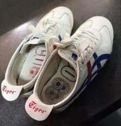 Onitsuka Tiger MEXICO 66 ホワイト/ブルー/レッド　23