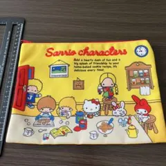 未使用サンリオキャラクターズ　70Sフラットポーチ