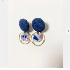 ハンドメイド　ピアス
