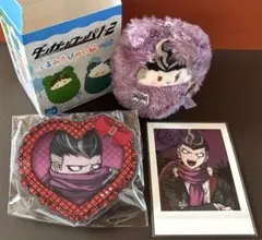 ダンガンロンパ 照れ顔 田中眼蛇夢 ハート形アクリルバッジ vol.2