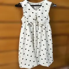 10C REPIP ノースリーブドットワンピース