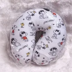 スヌーピー ネックピロー クッション 旅行用 首枕 新品
