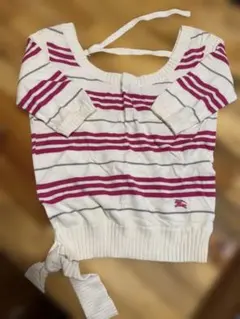 BURBERRY BLUE LABEL 五分袖 トップス