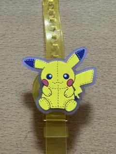 ピカチュウ 腕ライト　透明イエローバンド