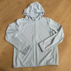 UNIQLO AIRism ライトブルーパーカー 140