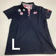 MASTER BUNNY EDITION ネイビー ポロシャツ サイズ2