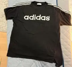 adidas ブラック Tシャツ L