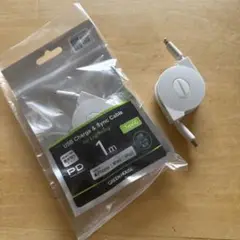 GREEN HOUSE USB Type-C to Lightning 1個
