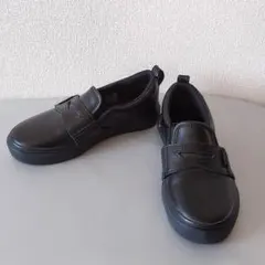 美品＊VANS スリッポン フォーマルシューズ 冠婚葬祭 スクール 20cm 黒