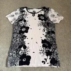 Super Beauty フラワープリントTシャツ 40サイズのサムネイル