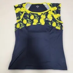 Paradiso レモン柄 ノースリーブシャツ