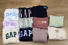 【中古・送料込み】GAP パーカーセット 11着　160〜165ｃｍ