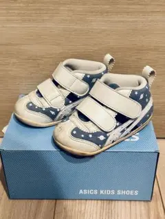 ASICS ベビーシューズ 星柄 13.5cm