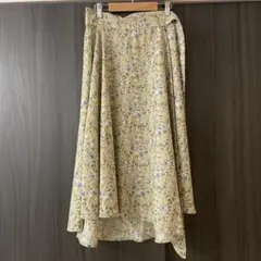 【新品】apart by lowrys フレアスカート 花柄