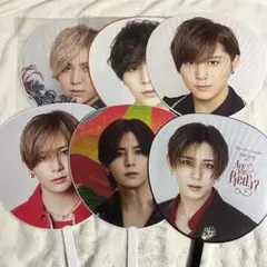 山田涼介 うちわ 6本セット Hey! Say! JUMPのサムネイル