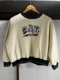 【人気デザイン】SANTA CRUZ 裏起毛スウェット M
