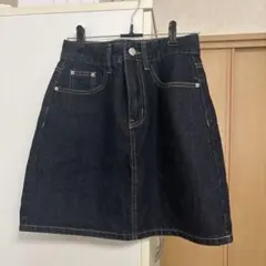 Dazy ダークウォッシュ デニムスカート ハイウエスト