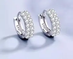 535 シルバー ピアス s925 cz ダイヤモンド ジュエリー 結婚式 韓国
