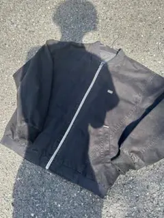 リバーシブル フリースジャケット