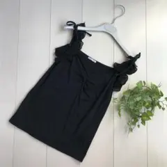 【送料込】クローラ キャミソール ブラックのサムネイル