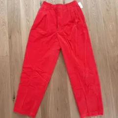 ★値下★UNIQLO MARNI コーデュロイワイドフィットタックパンツ