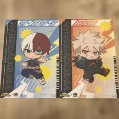 僕のヒーローアカデミア 下敷き 2枚セット　くら寿司