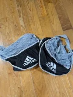 adidas メッシュボールバッグ 2個セット　再出品