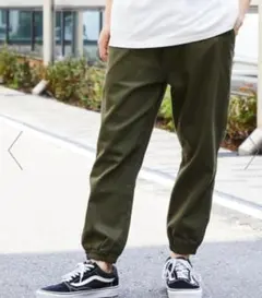 【未使用】フリークスストア ストレッチツイル ジョガーパンツ