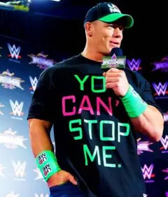 WWE公式ジョンシナYOU CAN'T STOP ME Tシャツsize XL