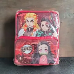 【未開封】鬼滅の刃 煉獄杏寿郎 竈門炭治郎 竈門禰豆子 ポーチ カラビナ付き