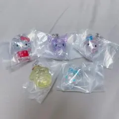 サンリオ クリスタルめじるしアクセサリー 全5種コンプリートセット