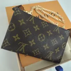 【美品】LOUISVUITTON ルイヴィトン アクセサリー ポーチ モノグラム