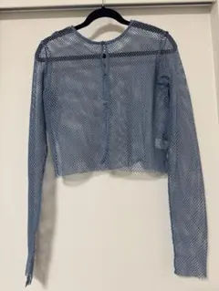 kastaneメッシュ2WAYオーバーカーディガン