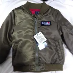 HAPPY HEART アウター 95サイズ オリーブグリーン